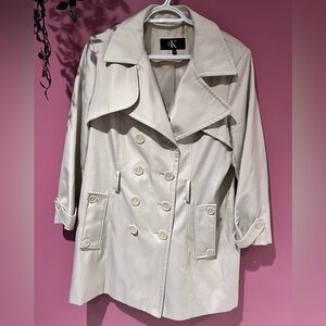 Calvin Klein Cream Coat